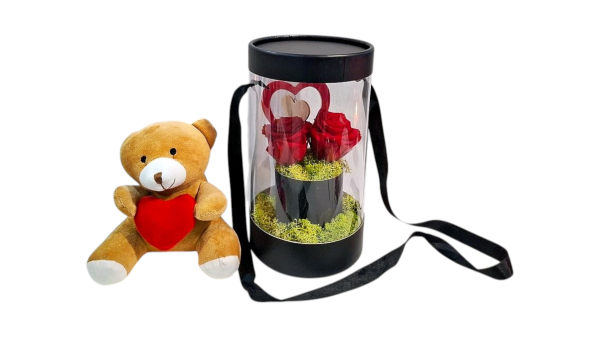 Forever red roses b box