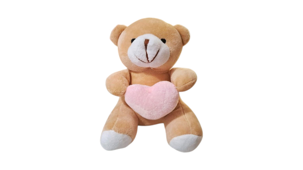 Teddy bear pink20cm