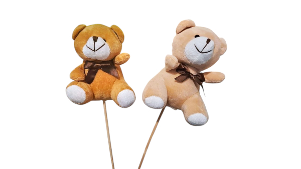 Teddy bear 17cm stick