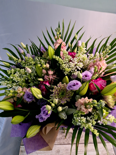 Perfumed pastel petals