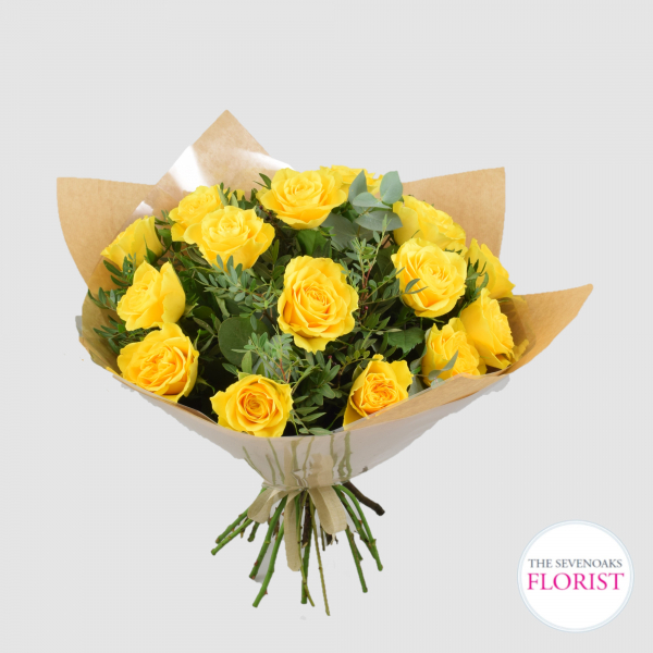 Just roses in yellow