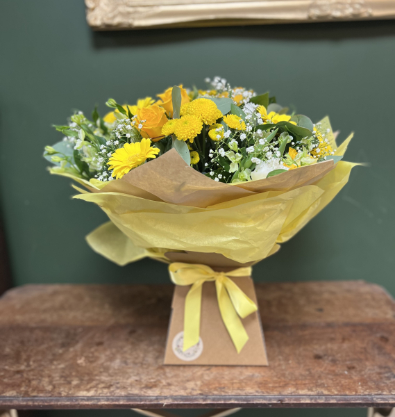 Lemon meringue bouquet