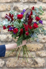 red-and-purple-bouquet