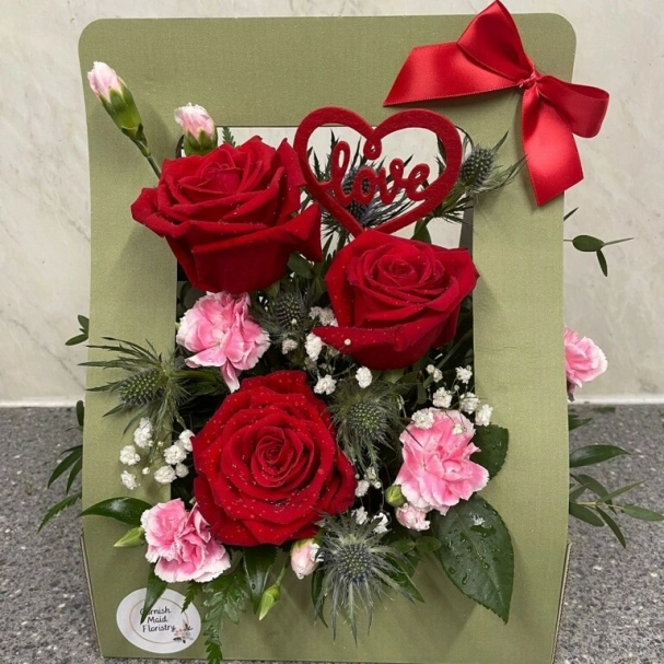 Living valentines card