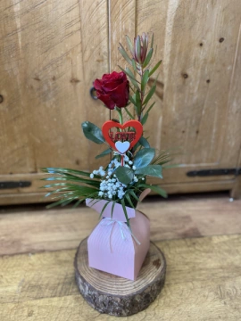 single-red-rose