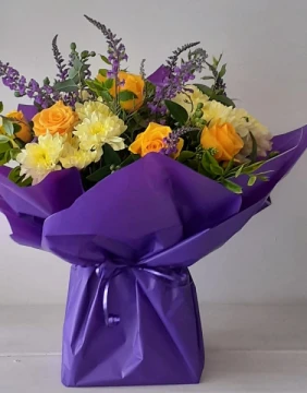 purple-and-yellow