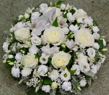 white-posy-pad