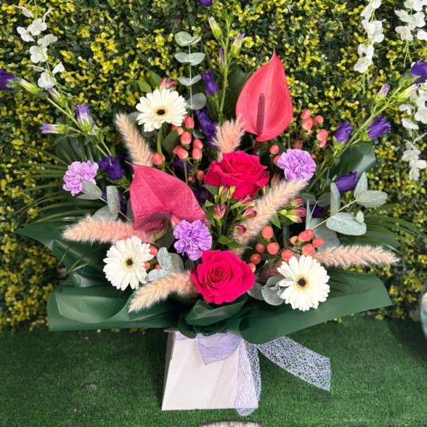 Deluxe heather bouquet