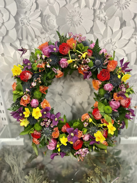 Wreath bright mix