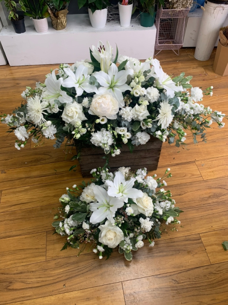 2 piece funeral tribute
