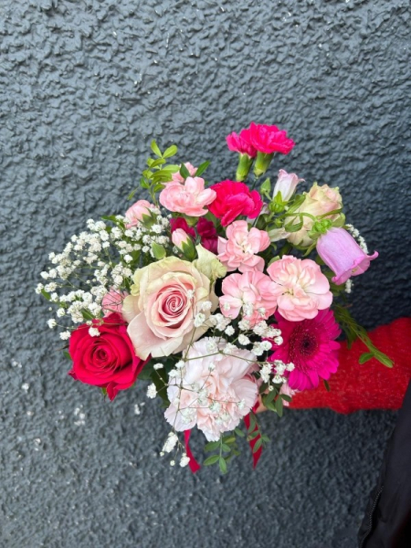 Jam jar arrangement