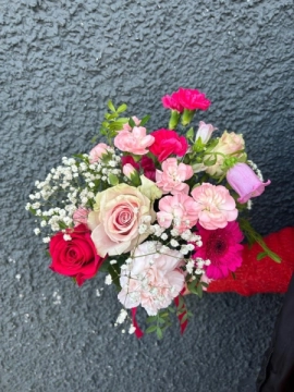 Jam jar arrangement