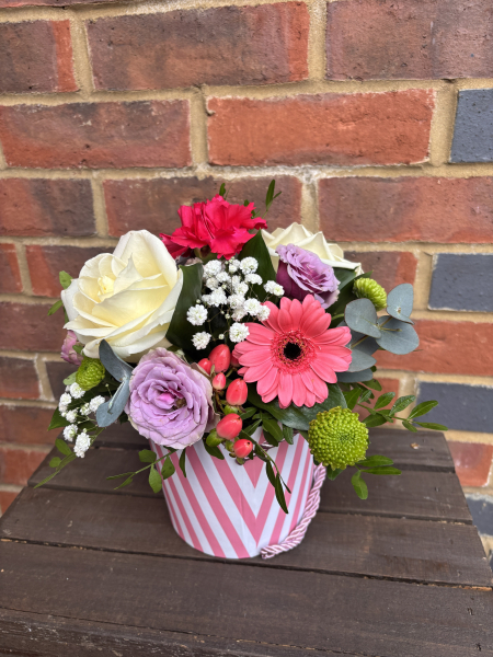 Candy stripe arrangement