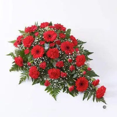 Teardrop spray red