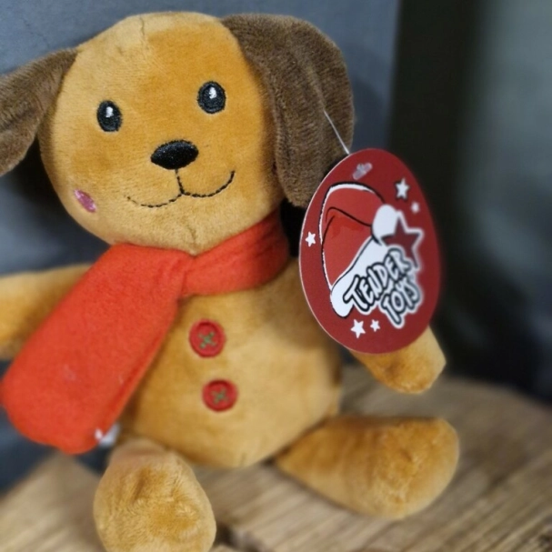 Christmas plush-puppy