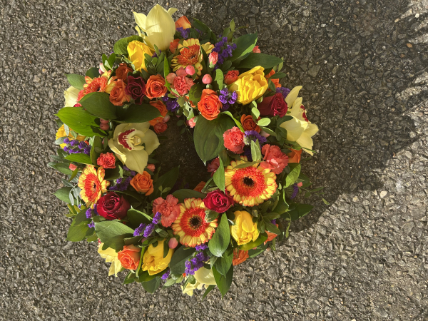 Vibrant wreath