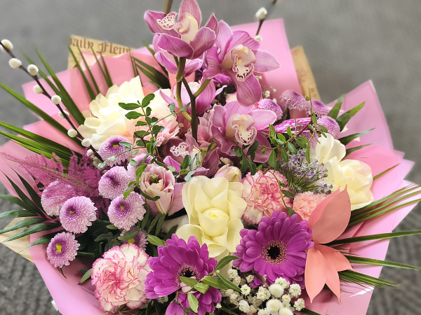 Luxury pretty pink