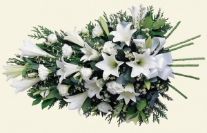 white-lily-spray