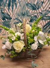 white-and-green-basket