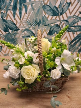 white-and-green-basket