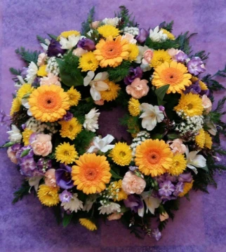 yellow-and-blue-wreath