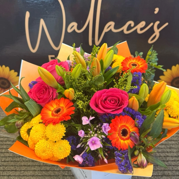 Bright-cheerful bouquet