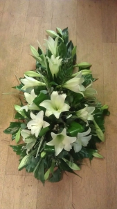 white-lily-funeral-spray