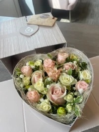 Grey heart surprise