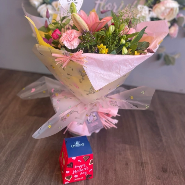 Mother day bouquet-chocolates