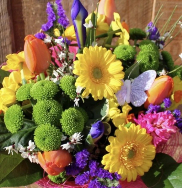Sugar pop spring vase