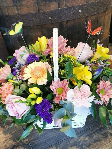 flower-basket