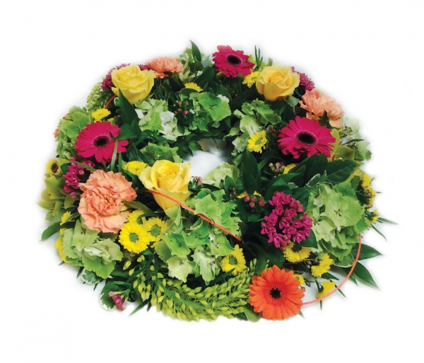 Vibrant wreath