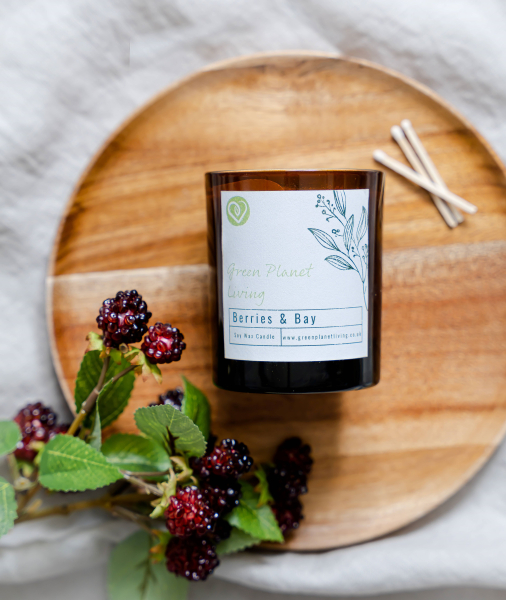 Berries bay candle