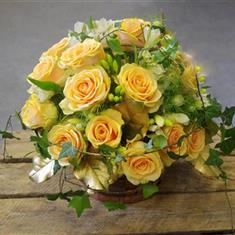 Luxury rose basket