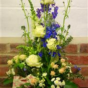 Tall basket arrangement