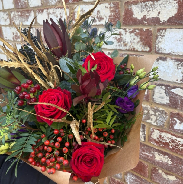 Classic christmas bouquet