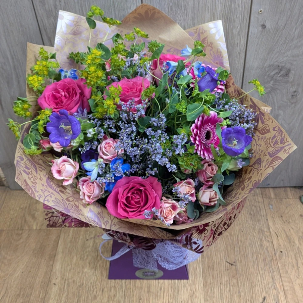 Rose garden flower box