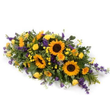 purplegold-casket-spray