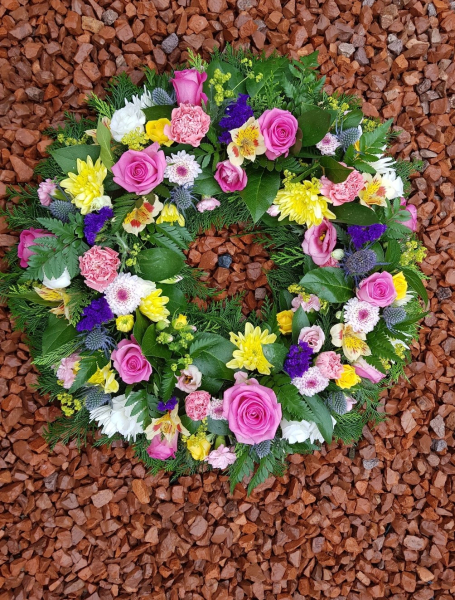 Vibrant wreath
