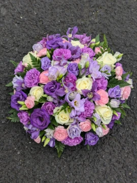 purple-lilac-pink-round