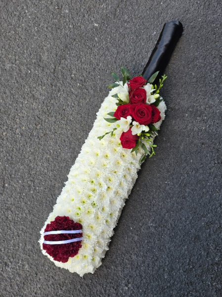 Cricket bat tribute