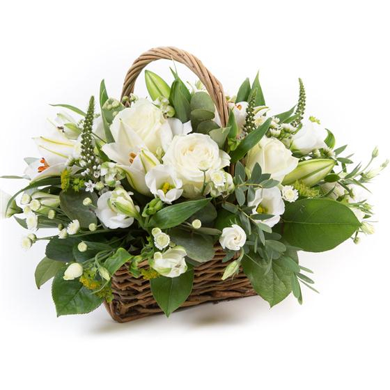 White basket