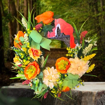 woodland-fox-wreath