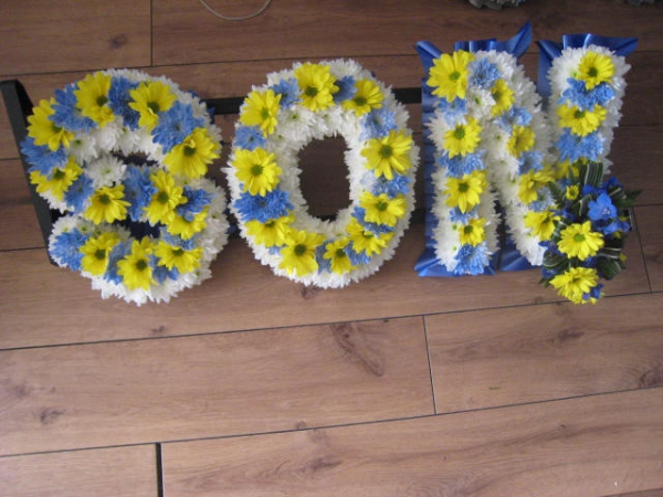 Son funeral tribute