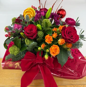 christmassy-bouquet