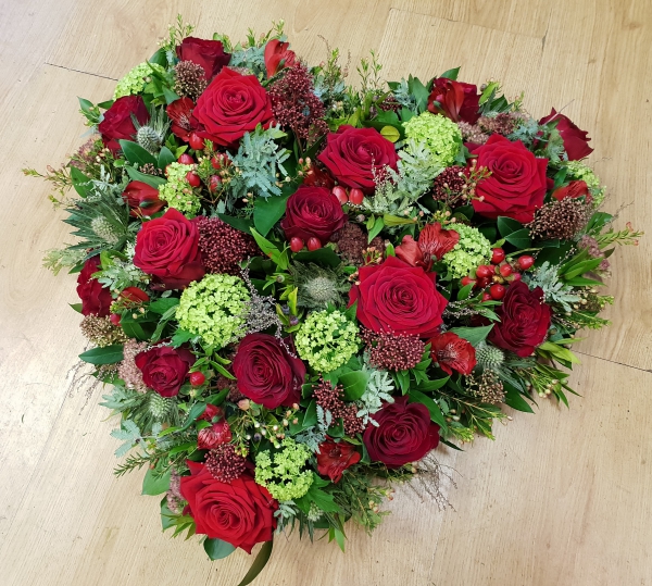 red-heart-arrangement