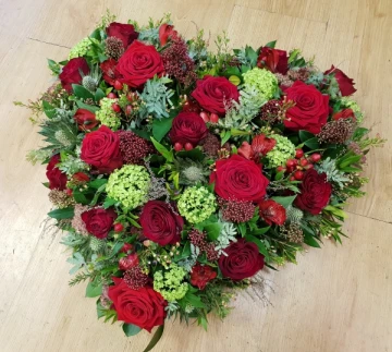 red-heart-arrangement