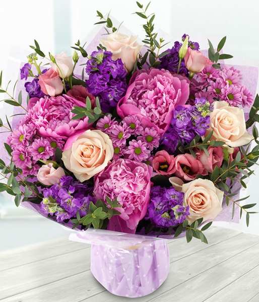 Pink and scented