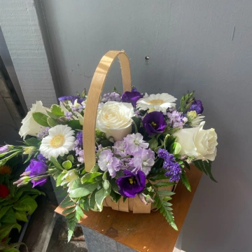trug-arrangment