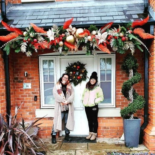 Xmas full door display